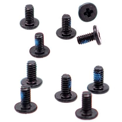 Deal4GO M2x4mm M.2 SSD Flat-Head Phillips Screw Replacement for Dell HP ASUS Acer Lenovo Laptop Desktop Daughter Board Cooling Heatsink - Black - size: M2x4.0mm