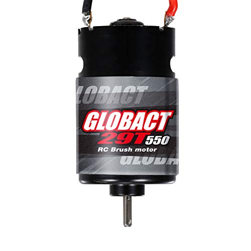 Globact 550 29T Brushed Motor for 1/10 RC Crawler TRX4 SCX10 Redcat RC4WD - size: 29T