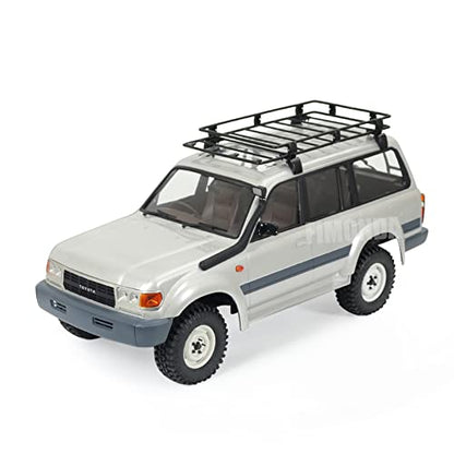 TRX4 Snorkel LED Lights 1/10 RC Car Update Accessories ABS Interior Body Mount Roof Rack Bull Bar Bumper for SCX10 TRX4 Redcat