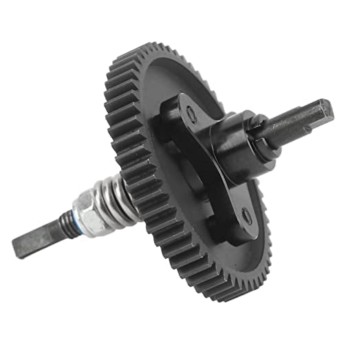 Generic 54T Differential Slipper Clutch Assembly for Slash 4x4 High Strength Aluminum Steel Upgrade Parts (Black) - color: Black