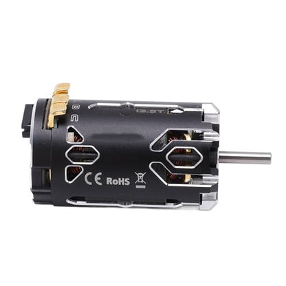 RC Brushless Motor 13.5T Sensored Brushless Motor for 1/12 1/14 Scale RC Cars Lightweight Aluminium Efficient Energy Output