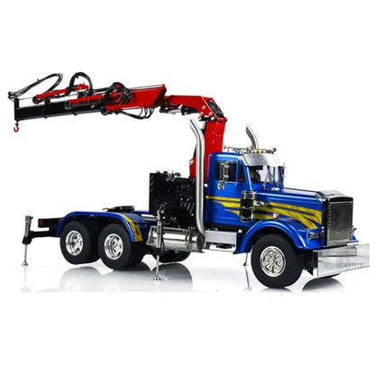 1/14 6X6 RC Tractor Truck Metal Chassis 2-Speed Gearbox RTR 56344 Sound Light System ESC Servo Hobby Grade Model