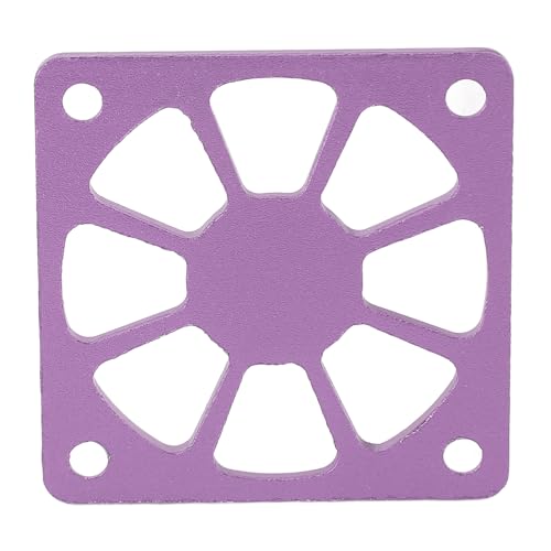 Tyenaza RC Cooling Fan Cover, 1.57in Wide Aluminium Alloy Easy Installation RC ESC Cooling Fan Cover for Repair Replacement(40 x 40mm)