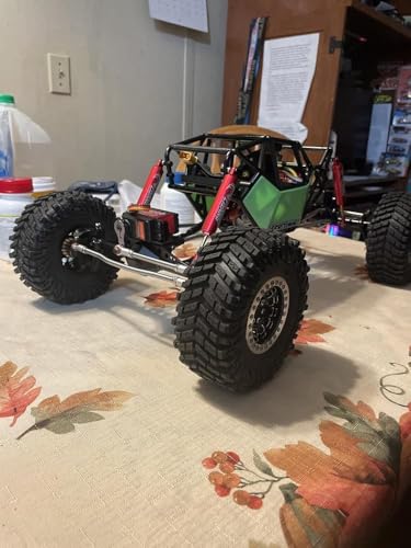 RC Roll Cage Rock Buggy Body Shell for 1/10 Axial SCX10 ll 90046 RC Crawler Car Buggy (Green) - color: Green