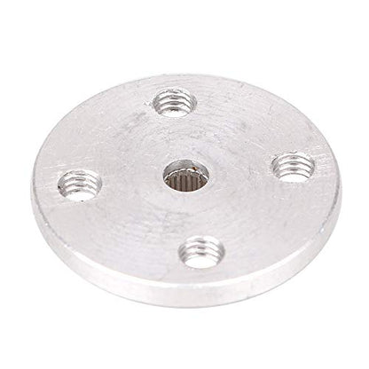 Servo Arm Horn Metal Aluminum 25t for Rc Car Helicopter Round Mg945 Mg995 Mg996 Silver/Red/Blue (Silver) - color: Silver