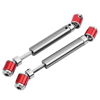 RC Car Drive Shaft, 2 Pcs Metal Upgrade Universal Drive Shaft 110-155mm for SCX10 CC01 D90 D110 RC Crawler Accessory Part