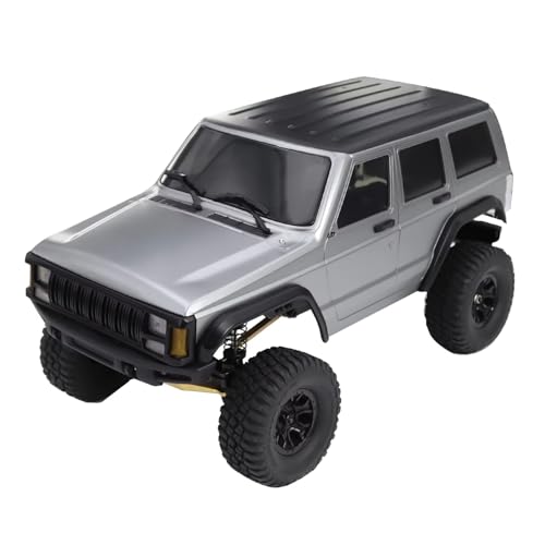 RC car Components Compatible with TRX4M for Bronco for Defender 1/18 RC Car Parts 6.10in Wheelbase Hardtop Body Shell Kit with Front Rear Bumpers(Green) - color: Green