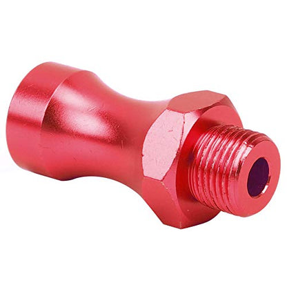 Ejoyous RC Wheel Hub Adapter Hex Drive Hub Adapter RC Hex Coupler 12mm to 17mm Aluminum Alloy CNC Machined 30mm Extension with 5mm Inner Diameter for 1/10 Car Truck (Red) - color: Red
