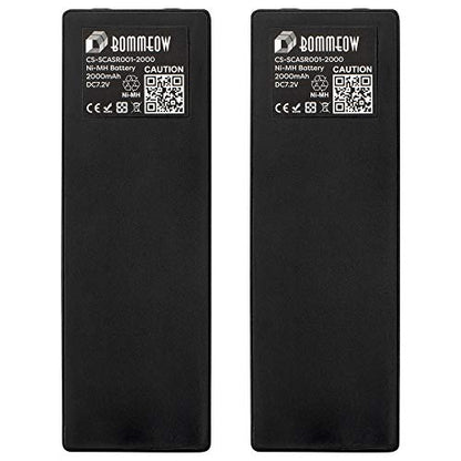 2PS CS-SCASR001-2000 Crane Remote Control Battery for Scanreco EEA2512 13445 - size: 2 Pieces