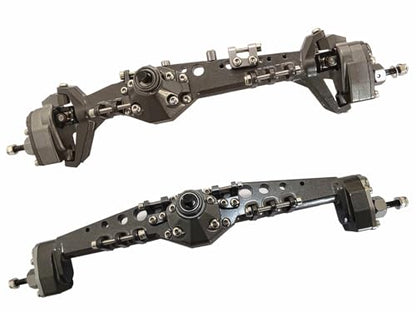 Axial Capra Portal Axle Set | CNC Aluminum Front Rear Complete Axles for 1.9 UTB | 1/10 RC Crawler Metal Upgrade