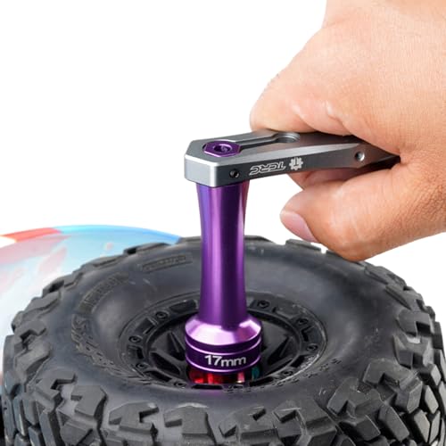 Interchangeable 17mm & 24mm Wheel Hex Nut Socket Sleeve Wrench RC Spanner Repair Tool For 1/6 1/8 1/10 scale RC Car Trucks Crawler Buggy