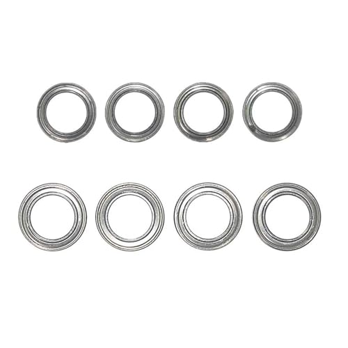 Double Rubber Seal for LAEGENDARY for Legend LG-WJ09 LG-WJ10 1/10 rc Car Spare Parts Accessories Replacement 8Pcs Ball Bearing Set
