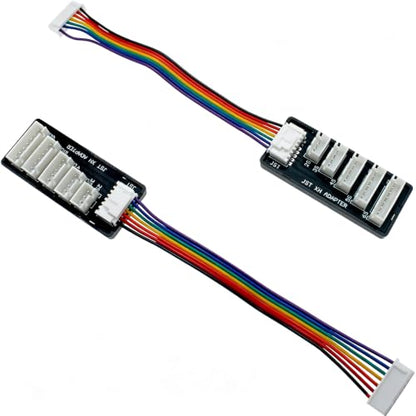 2 PCS JST-XH Balance Board 2-6S Lipo Battery Charger Extend Expansion Board Adapter for RC Vehicles Charging