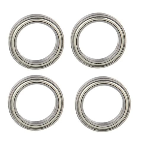 Double Rubber Seal for ZD for Racing for DBX-10 10421-S 9102 1/10 rc Car Spare Parts Accessories 30Pcs Metal Steel Ball Bearing Set