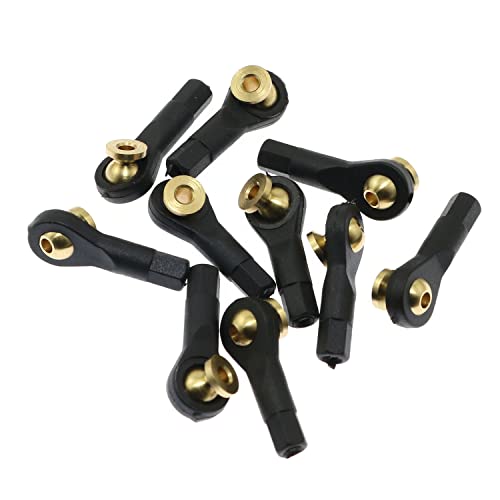 10PCS M2 Ball Head Holder Tie Rod Ends Ball Joint Link for RC Model Car Boat Airplane (Without Screws)
