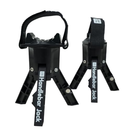The Original Handlebar Jack Portable Repair Stand V3 | Made in the USA | 3.7" Ground Offset, for Bicycles, eBikes | Compatible w All Electric Bikes
