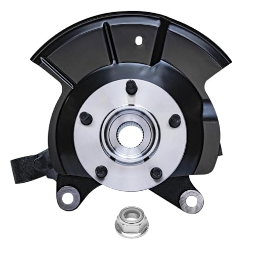 Detroit Axle - Front Left Steering Knuckle CV Axle for 07-10 Ford Edge | Lincoln MKX, Driver Side Steering Knuckle & Wheel Bearing Hub CV Axle 2007 2008 2009 2010 Replacement - size: 2UX50464/Pair