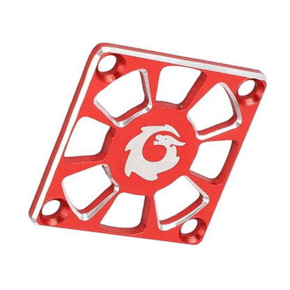 RC Cooling Fan Cover 1.18in Wide Aluminium Alloy Light Sturdy Cool RC ESC Cooling Fan Cover for Guard Replacement RC Motor Cooling Fan Cover Guard Electric Motor Cooling (//////)