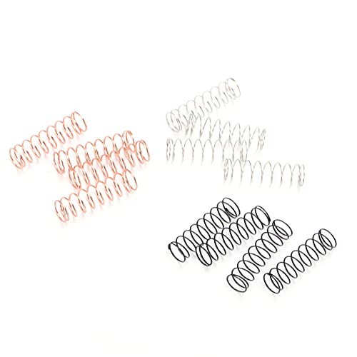 12pcs RC S Set with 3 Hardn Springs le Shock Absorption Kit for Axial SCX24 1/24 Model Car RC Accessories Kit for Enhanced Performance