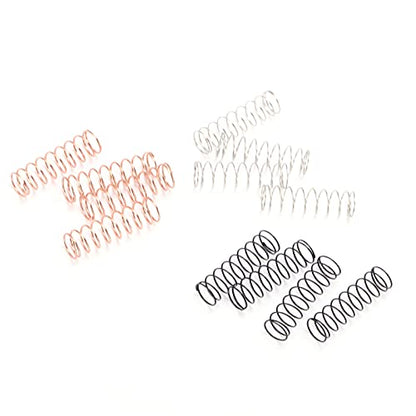 12pcs RC S Set with 3 Hardn Springs le Shock Absorption Kit for Axial SCX24 1/24 Model Car RC Accessories Kit for Enhanced Performance