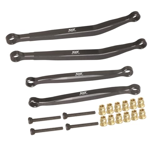 KYX Racing Aluminum Suspension Link Set Lower Upgrades Parts Accessories for 1/30 RC Crawler Axial SCX30