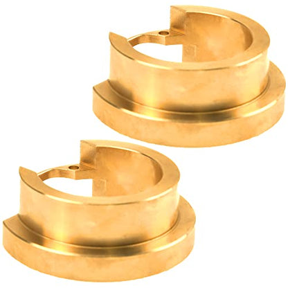 2Pcs Vgoohobby Portal Brass Counter Weight Axle Balance Weight Counterweight Compatible with Traxxas TRX4 1/10 RC Crawler