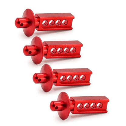 4Pcs Aluminum RC Body Post Mounts Compatible with Traxxas Mini E-Revo Mini Slash 1/16 RC Car