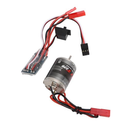 Generic RC Brushed Motor ESC Combo Efficient Stainless Steel Low Noise 31T Brushed Motor and 30A ESC for 1/16 1/18 RC Cars
