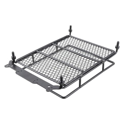 RC Crawler Car Metal Roof Rack Luggage Rack, Durable Accessories for 1/10 1/8 RC Crawler Car, Made of Metal Material (M(66x45x17cm/26x17.72x6.69in))