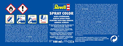 Revell Spray Color Acrylic Paint (Silver Metallic Finish)