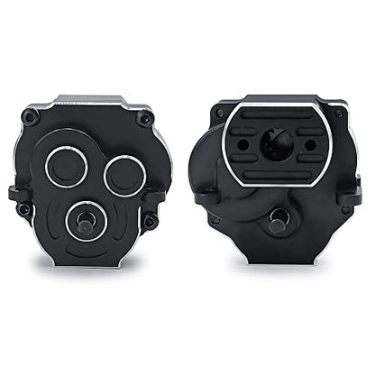RCLIONS Aluminum Transmission Case 9.7:1 Gearbox with Steel Gear for 1/18th TRX4-M RC Car Upgrade Parts Accessories