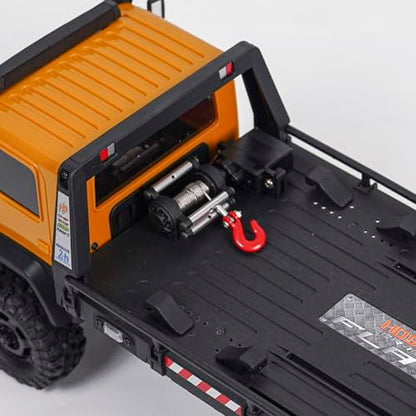 HOBBYPLUS ARKTOS 6x6 V1.5 CR18P Rock Crawler RTR All Terrain - Remote Control Car, Rock Crawler 1/18 Scale 6WD 2 Speed Transmission Off Road for Adults, RC Hobbyists (Tan) - color: Tan (6x6 V1.5)