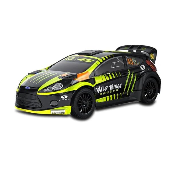 Helidirect Rlaarlo 1/10 Brushless RTR 4WD RC Rally Car - Remote Control Car RC Cars for Adults (Carbon Fiber) - color: Carbon Fiber
