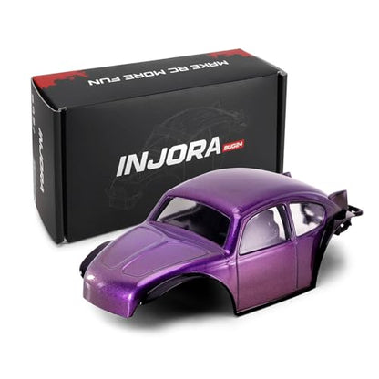 INJORA BUG24 Body for 1/24 Axial SCX24 C10 JLU Bronco Base Camp (Purple) - color: Purple