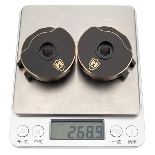 MEUS RACING Steering Knuckles ONLY for MEUS 1/10 Nylon Axles AR44/AR45/Capra Wheel Distance (Brass) - style: Brass