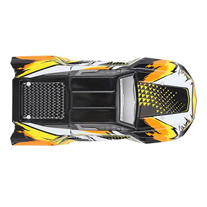 1/16 RC Car Body Shell for SCY PVC Orange Car Spare Parts, Assembly Accessory, Replacement Cover for Off Road RC Truck