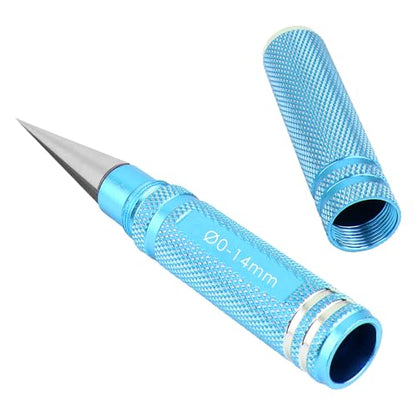 0-14mm RC Body Reamer Hole Puncher Body Mounting for RC Vehicle Truck Plastic Body Shell Cover Hobby Repair Tools Body Shell Drills(Blue)