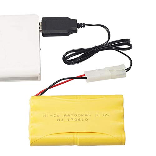 9.6V USB Charger Battery Charging Cable for RC Car KET-2P