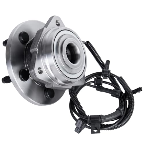 513176 Front Left Wheel Hub Bearing 4-Wheel Compatible with 2002-07 Liberty | 5 Lugs Automotive Replacement Front Left Wheel Hub Assembly Only for 4-Wheel ABS Compatible with 2002-2007 Jeep Liberty - size: 513176/1PC