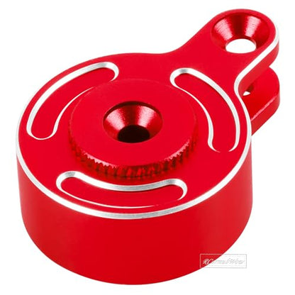 RC Direct Mount Servo Saver 23T Spline Upgrades Part for 1/10 Big Rock 3S BLX,Granite/Senton/Vorteks 3S BLX &Mega550,Kraton/Outcast 4S BLX,Alloy Servo,Replace ARA340181,Red - color: Red(1set)
