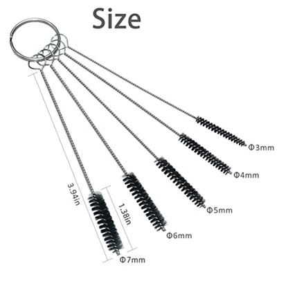 Carburetor Carbon Dirt Jet Remove Cleaner Tool Kit | 13 Cleaning Wires Set + 10 Cleaning Needles + 5 Nylon Brushes for Motorcycle ATV Moped Welder Carb Chainsaw Spray - color: 13 Cleaning Wires Set + 10 Cleaning Needles + 5 Nylon Brushes Tool Kit