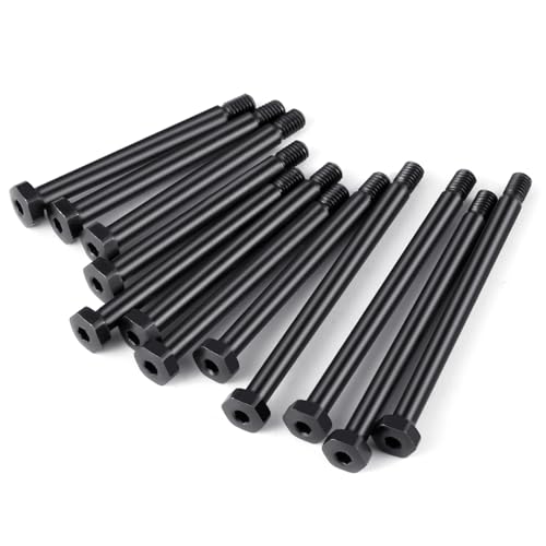 Steel Hinge-pin for Tra-xxas 1/16 Mini Maxx XRT 4WD RTR Brushless | Monster Truck Upgrades Front & Rear Suspension Pins Lock Nut