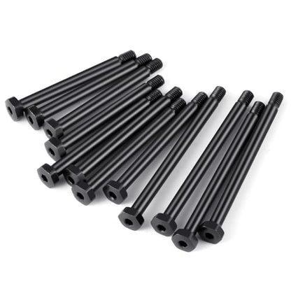 Steel Hinge-pin for Tra-xxas 1/16 Mini Maxx XRT 4WD RTR Brushless | Monster Truck Upgrades Front & Rear Suspension Pins Lock Nut