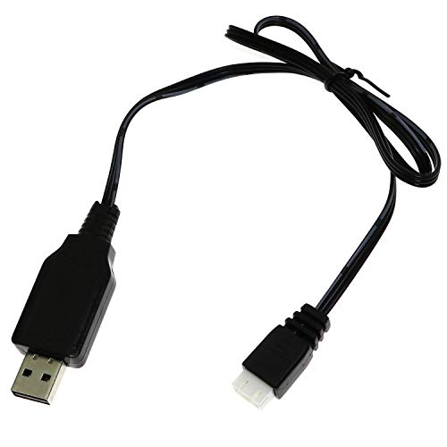 1-Pack XH-3P Balance 7.4V 1A Lipo Battery USB Charger Cable for RC Quadcopter FPV Drone Parts
