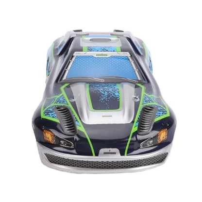 SUNGOOYUE 1/16 Body Shell Rc Car Body Shell, Replacement for Scy16101 Scy16102 1:16 Offroad Trucks, with Graffiti Design (Blue) - color: Blue