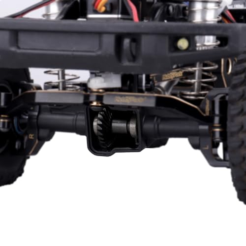24T/12T Steel Helical Gear Set Front Rear Axles for 1/18 Traxxas TRX4M Crawler RC Car Upgrades