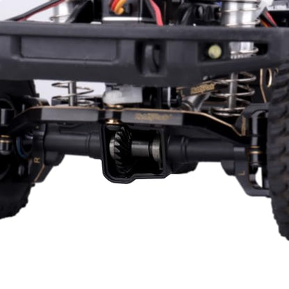 24T/12T Steel Helical Gear Set Front Rear Axles for 1/18 Traxxas TRX4M Crawler RC Car Upgrades