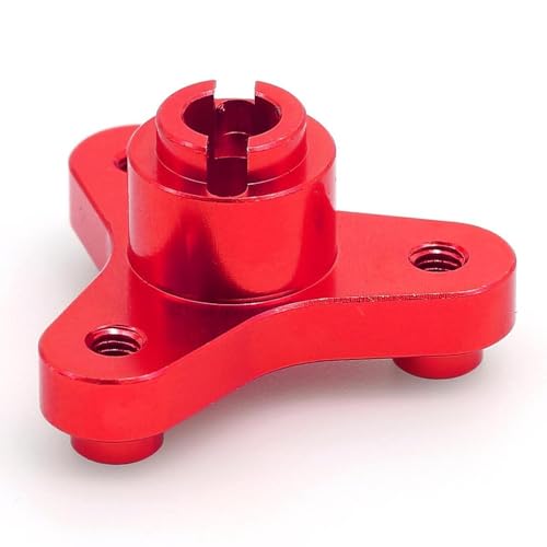 DYNWAVE RC Car Clutch Combination Assembly 1/10 Parts Easy to Use RC Car Replacement Part Clutch Combo for 2WD XL5vxlslipper, Red - color: Red