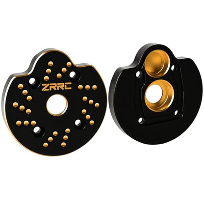 Brass Portal Weights Covers Steering Knuckle Caps Housing Counterweight for Axial SCX10 III AXI03007 & Capra 1.9 UTB AXI03004 1/10 RC Rock Crawler Weight Hangers (Black Gold) - color: Black Gold