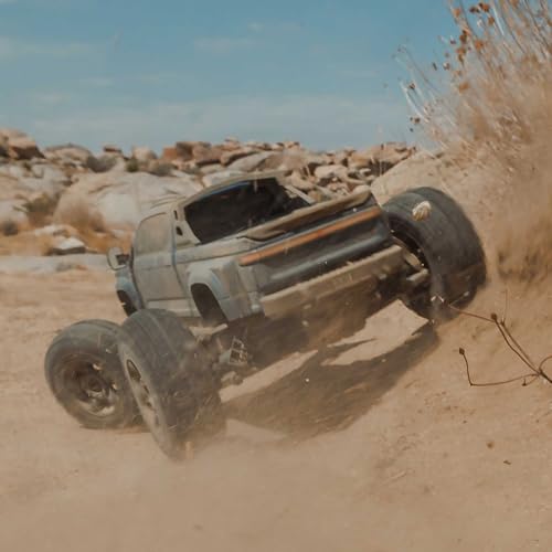 ARRMA RC Truck 1/10 Big Rock 4X4 223S BLX BRUSHLESS Street Truck RTR (Batteries and Charger Not Included) with DSC, (Blue), ARA4312V4T3 - color: Blue